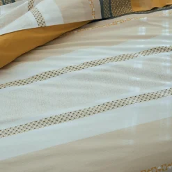 Housse de couette percale de coton (240 x 220 cm) Marlow Jaune
