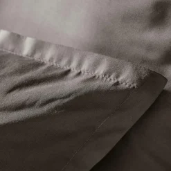 Housse de couette percale de coton (200 x 200 cm) Cali Gris anthracite