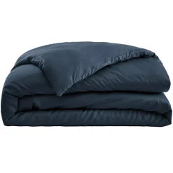 Housse de couette satin de bambou (140 x 200 cm) Sienna Bleu nuit