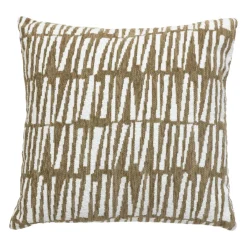 Housse de coussin carrée (40 x 40 cm) Jeni Vert kaki
