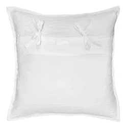 Housse de coussin carrée (60 cm) Mellow Chic Bleue