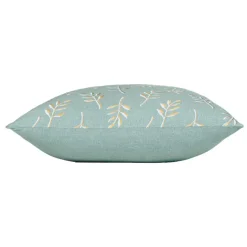 Housse de coussin carrée coton (40 x 40 cm) Helira Vert