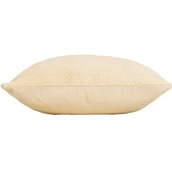 Housse de coussin carrée en coton (40 x 40 cm) Sylvia Ecru