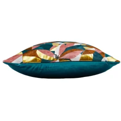 Housse de coussin carrée velours (40 x 40 cm) Rosia Multicolore