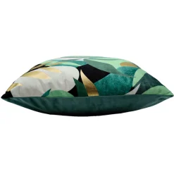 Housse de coussin carrée velours (40 x 40 cm) Boréale Vert