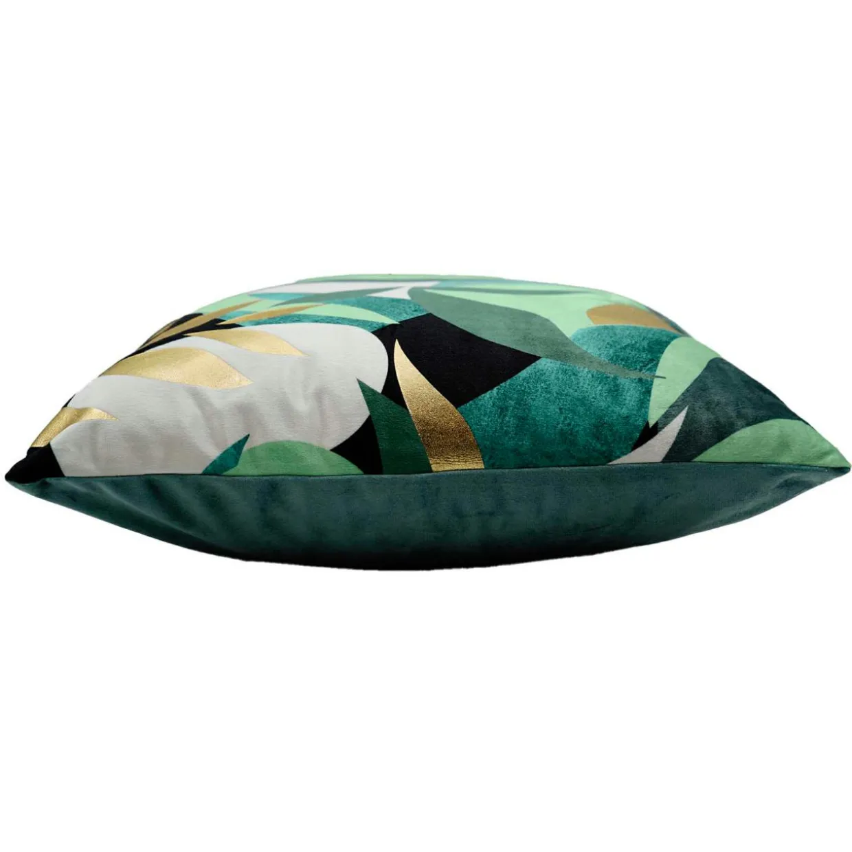 Housse de coussin carrée velours (40 x 40 cm) Boréale Vert