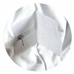 Housse de matelas intégrale anti-punaises de lit (90 x 190 cm) Ombeline Blanche