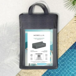 Housse de protection imperméable pour Canapé 3 places (219 x 86 cm) Elba Gris