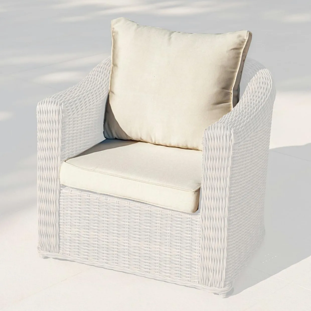 Housses de coussin de remplacement pour Fauteuil Calvi Beige