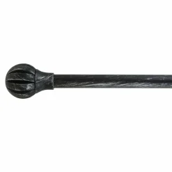 Kit de tringle extensible (L120 - L210 cm / D19 mm) Touch of zen Noir