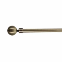Kit de tringle extensible (L120 - L210 cm / D16 mm) Ariane Bronze