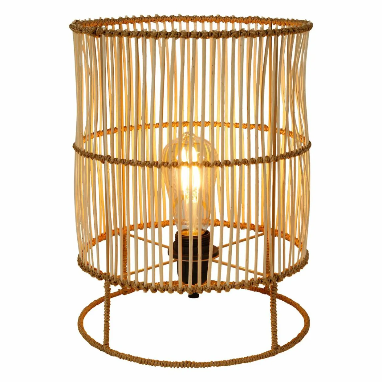 Lampe à poser bambou (H34 cm) Mia Naturel