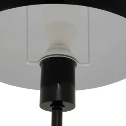 Lampe à poser métal (38 cm) Savio Noire