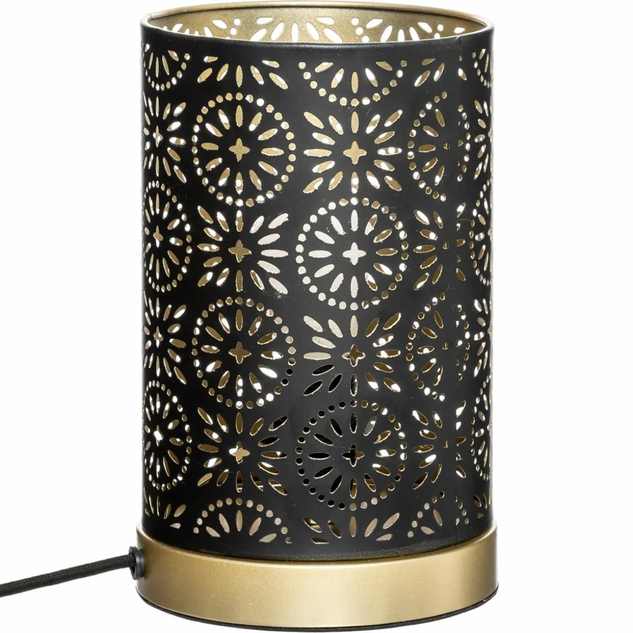 Lampe à poser métal (H21,5 cm) Gipsy Noir