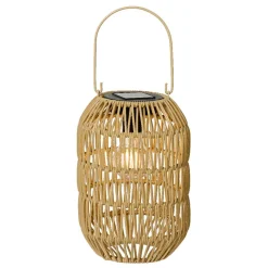 Lanterne de jardin solaire LED (H24,5 cm)Toscane Naturel