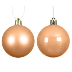 Lot de 12 boules de Noël (D60 mm) Aravis Pêche