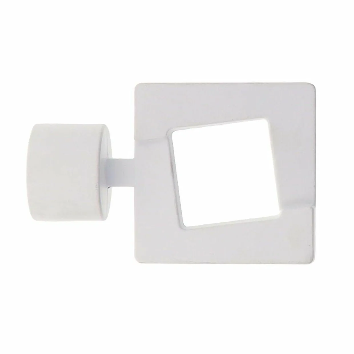 Lot de 2 embouts tringle (D28 mm) Lino Upper east side Blanc mat