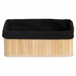 Lot de 4 paniers Anako Noir