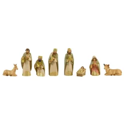 Lot de 8 santons (Hauteur 20 cm) de Gioia