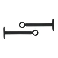 Lot de 2 supports tringles extensibles (L150 - L190 / D20 mm) Jim Noir mat