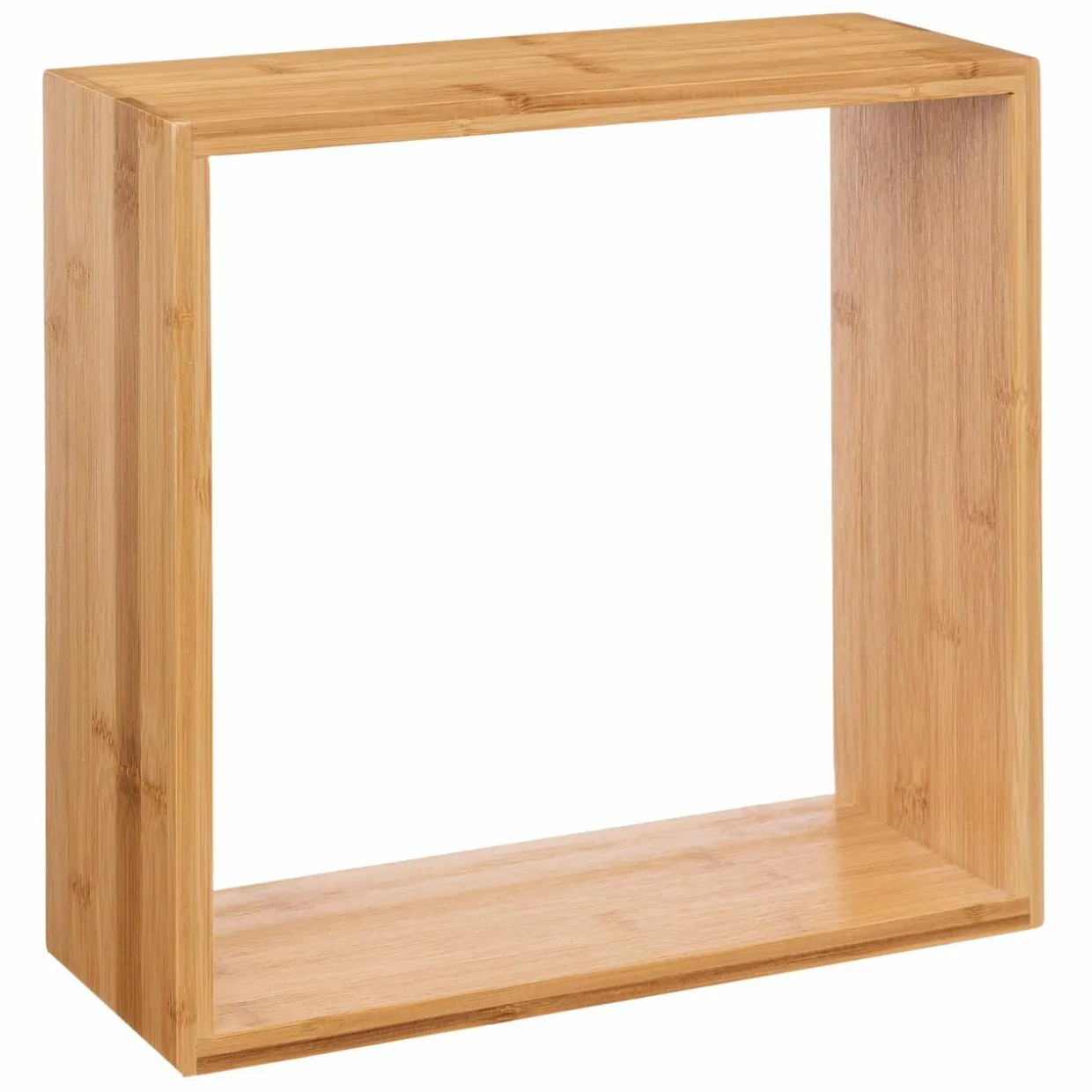 Lot de 3 étagères bambou (H15-20-25 cm) Cube Fixy Naturel