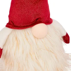 Lutin lumineux à piles (H40 cm) Rémi et bonnet Rouge