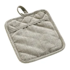 Manique avec poche en coton (18,5 x 18,5 cm) Adam Beige