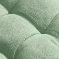 Matelas de sol coton (120 x 60 cm) Pixel Vert menthe