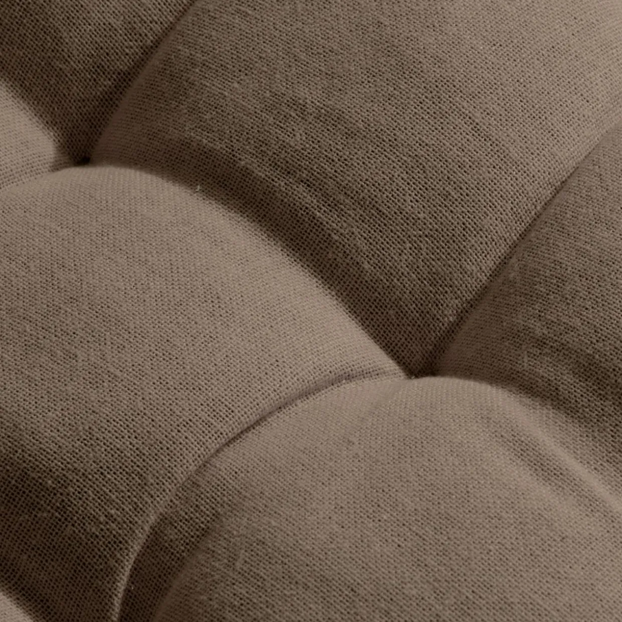 Matelas de sol coton (120 x 60 cm) Pixel Taupe