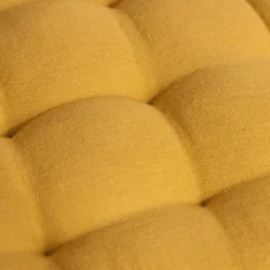 Matelas de sol gaze de coton (60 x 120 cm) Gaïa Jaune safran