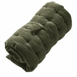 Matelas de sol velours de coton (60 x 120 cm) Victor Vert thym