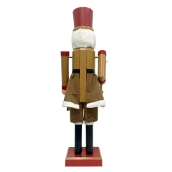 Musicien Casse-noisette (H154 cm) musical et animé Cookie Marron