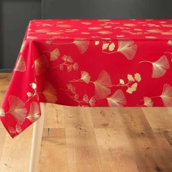Nappe rectangulaire (150 x 300 cm) Bloomy Rouge