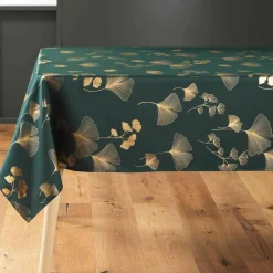 Nappe rectangulaire (150 x 240 cm) Bloomy Vert