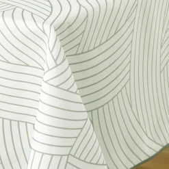 Nappe rectangulaire anti tache (150 x 240 cm) Linea Blanche