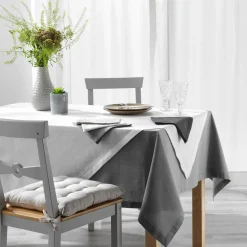 Nappe rectangulaire coton (140 x 240 cm) Charline Beige