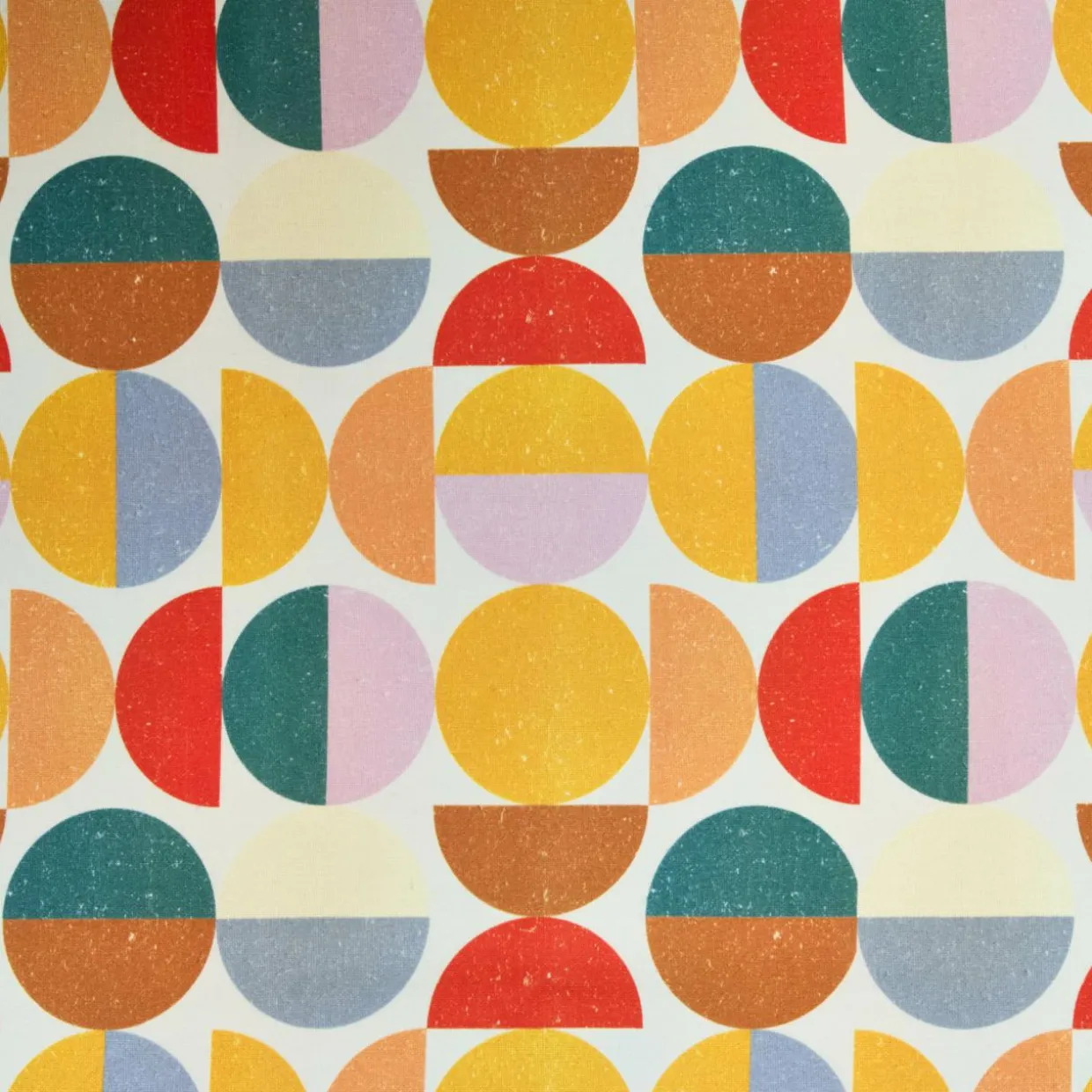 Nappe rectangulaire coton enduit (150 x 350 cm) Brooklyn Multicolore