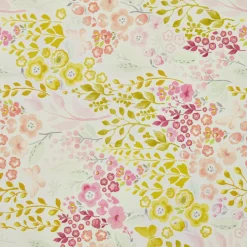Nappe rectangulaire coton enduit (150 x 350 cm) Paquerettes Multicolore