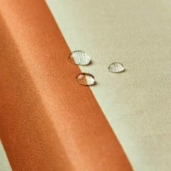 Nappe rectangulaire coton enduit (150 x 250 cm) Clementine Orange