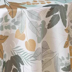 Nappe ronde antitache (180 cm) Fidji Verte
