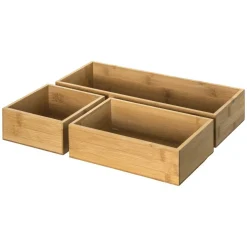 Organisateur de maquillage Tidysmart Bambou