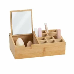 Organiseur Miroir 10 compartiments Bambou