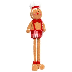 Pain d'épices jambes téléscopiques (H89 cm) Petit cuistot Marron clair