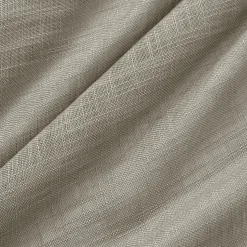 Paire de voilages passe-tringle effet lin (70 x 200 cm) Robin Taupe