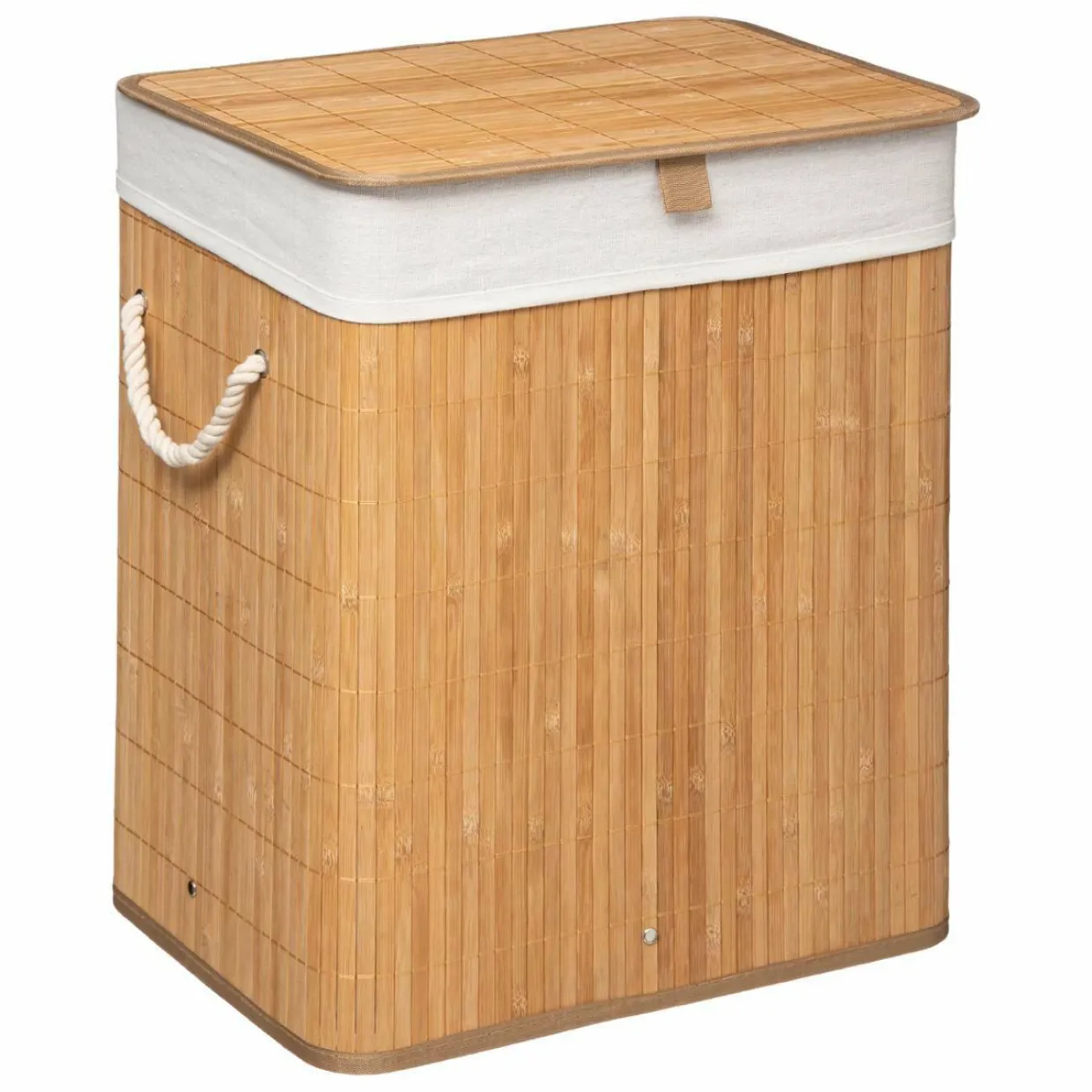 Panier à linge en bambou (H50 cm) Nuevo Naturel