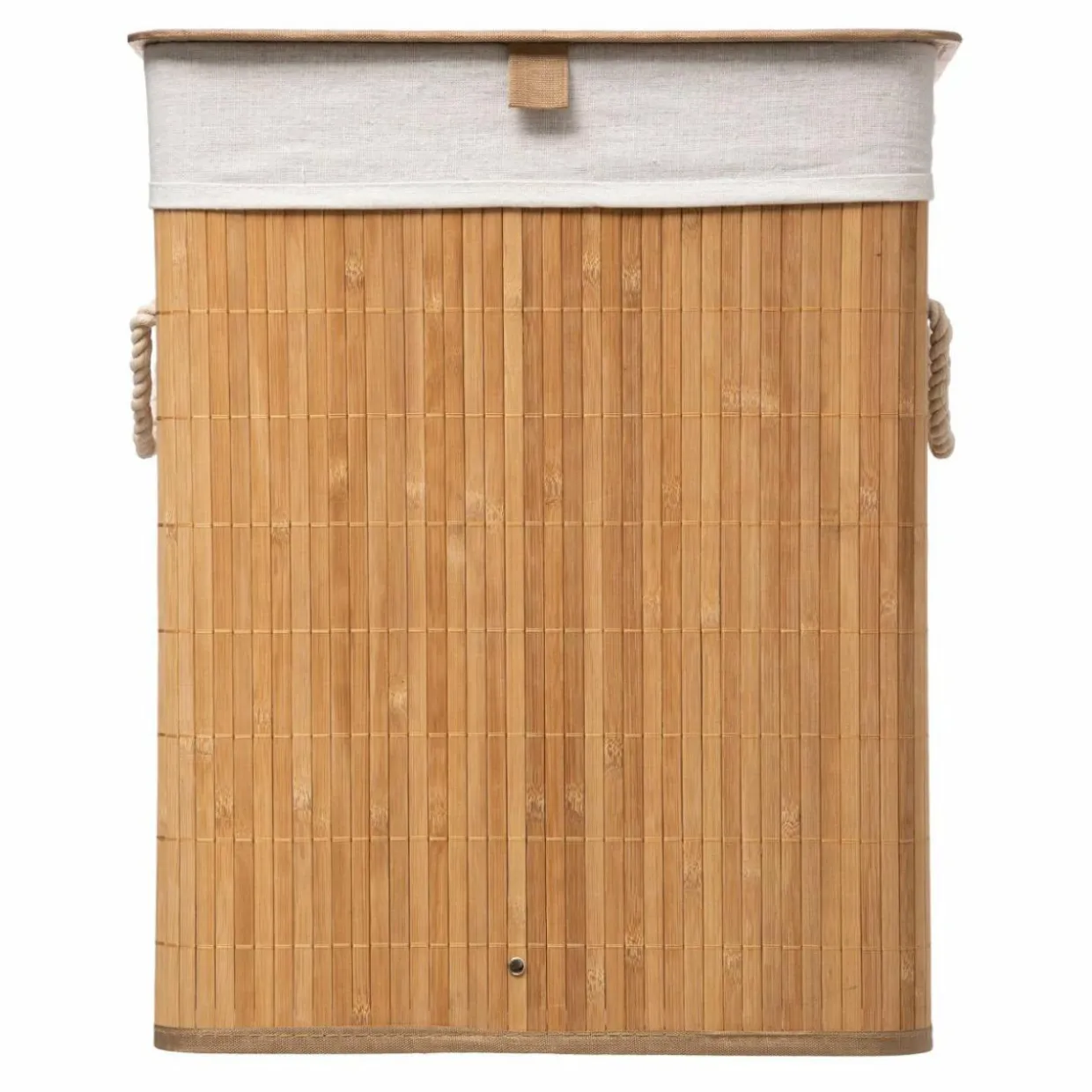Panier à linge en bambou (H50 cm) Nuevo Naturel