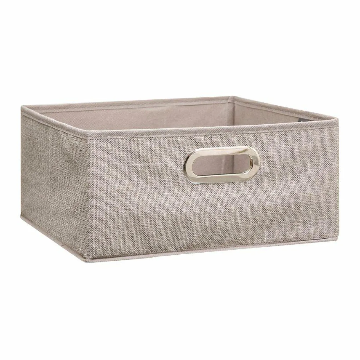Panier de rangement (31 x 15 cm) Helena Beige chiné