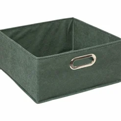 Panier de rangement (31 x 15 cm) Helena Vert kaki