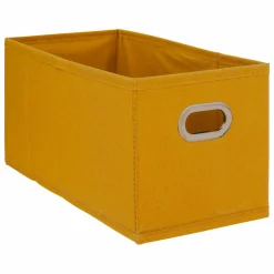 Panier de rangement (15 x 31 cm) Helena Jaune Moutarde