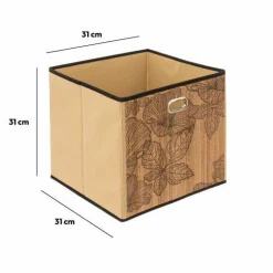 Panier de rangement (31 x 31 cm) Blackflora Bois